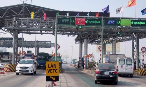 Trên 25% số làn thu phí phải tăng tốc lắp đặt hệ thống thu phí không dừng ETC
