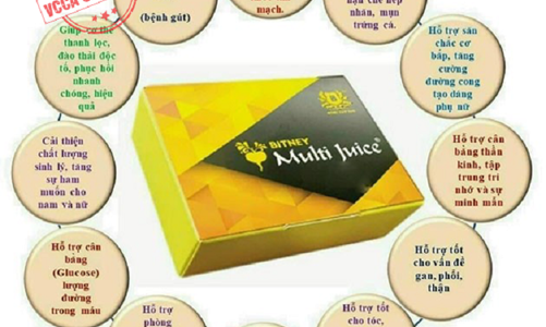 Thổi phồng công dụng sản phẩm Multi Juice và Lucenta