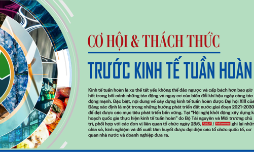 Cơ hội và thách thức trước kinh tế tuần hoàn 