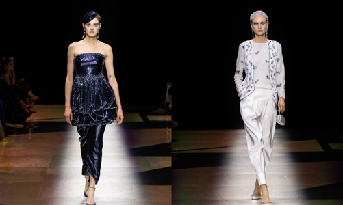 BST Armani Privé Haute Couture 2022: hoài cổ nhưng lấp lánh