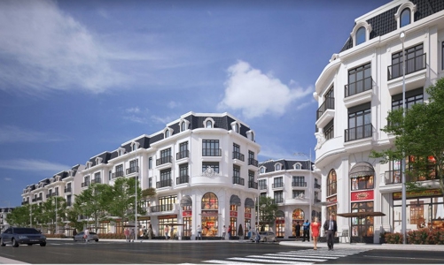 Sơn Đồng Center - Phố thương mại, tiếp giáp 4 trục đại lộ