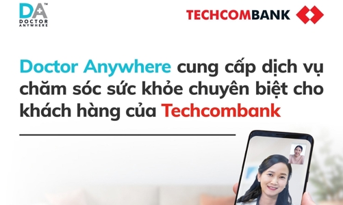 Cùng Techcombank và Doctor Anywhere chăm sóc sức khỏe chuẩn Singapore 
