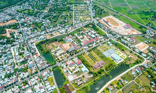 Các khu đô thị kiểu mẫu tại Quảng Nam giúp hoàn thiện trung tâm thị xã Điện Bàn
