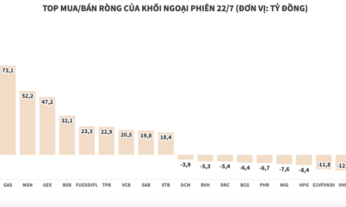 Khối ngoại mua ròng thêm 411 tỷ đồng, gom nhiều nhất MWG và GAS