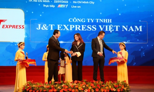 J&T Express được vinh danh “Top 10 Thương hiệu xuất sắc Châu Á 2022” 