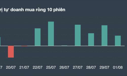 Đầu tháng 8 VN-Index bùng nổ, tự doanh Long mạnh phái sinh, mua ròng cơ sở