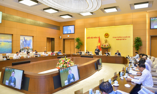 Thường vụ Quốc hội  cho ý kiến về việc bổ sung, điều chỉnh kế hoạch đầu tư công trung hạn