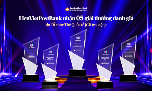 LienVietPostBank được vinh danh 5 hạng mục danh giá của Tổ chức Thẻ quốc tế