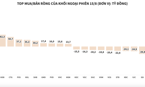 Khối ngoại tiếp tục mua ròng, gom HPG và cổ phiếu ngân hàng