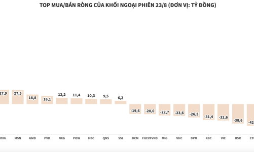 Khối ngoại tiếp tục bán ròng hơn 110 tỷ đồng
