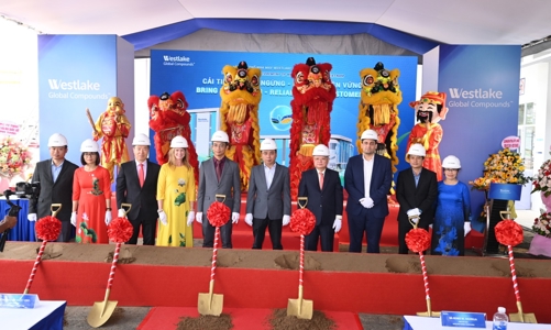 Lễ động thổ nhà máy sản xuất hạt nhựa PVC mới của Westlake Compounds Việt Nam tại khu công nghiệp Biên Hòa II