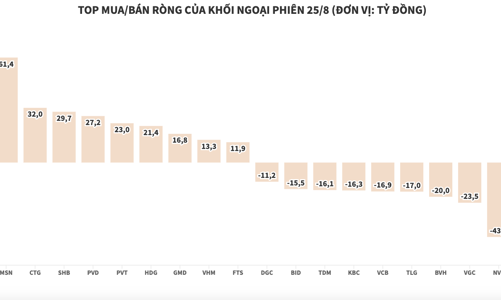Dứt mạch bán ròng, khối ngoại trở lại gom nhóm blue-chips hơn 100 tỷ