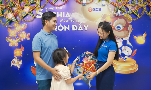 Cùng SCB đón “Trung thu sẻ chia - Mùa trăng tròn đầy”