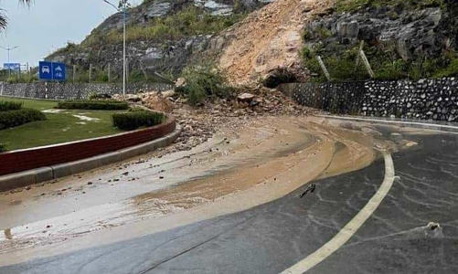 Nhiều địa bàn tại Quảng Ninh bị ngập lụt, sạt lở sau bão Ma-on