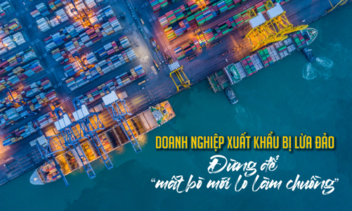 Doanh nghiệp xuất khẩu bị lừa đảo - Đừng để “mất bò mới lo làm chuồng”