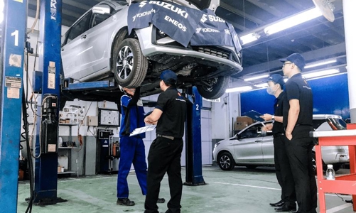 Suzuki mở rộng mạng lưới đại lý, “chăm” kho phụ tùng, phát triển nhân sự