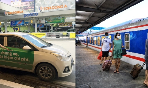 Xăng dầu giảm sâu, taxi, xe khách, đường sắt... hạ giá cước ra sao?