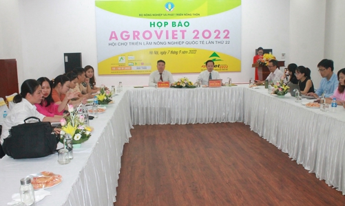 AgroViet 2022 thu hút gần 100 doanh nghiệp trong nước và quốc tế tham gia 