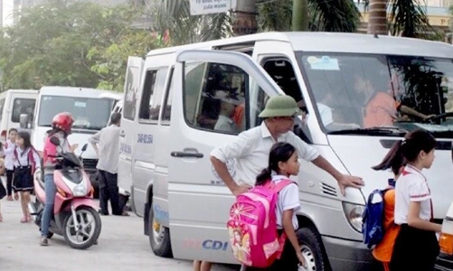 Hà Nội: Nghiêm cấm đưa các phương tiện không đủ điều kiện an toàn vào hoạt động đưa đón học sinh