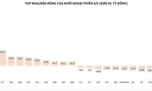 Duy trì trạng thái tích cực, khối ngoại đổ tiền mua hàng loạt blue-chips