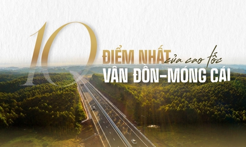 10 điểm nhất của cao tốc Vân Đồn - Móng Cái