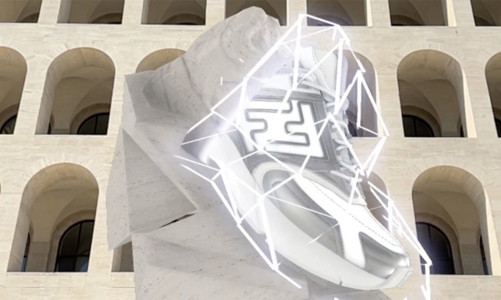 Fendi hợp tác cùng Meta ra mắt đôi giày thực tế ảo