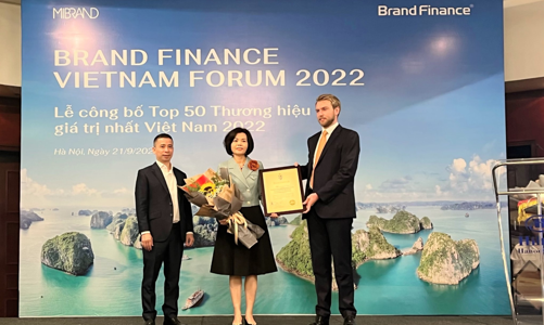 Vinamilk là thương hiệu thực phẩm giá trị nhất Việt Nam với định giá 2,8 tỷ USD