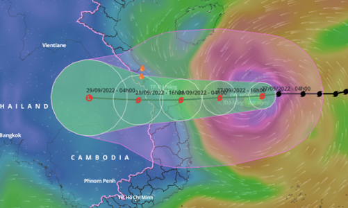 Cập nhật tin về siêu bão Noru: Tiếp tục mạnh lên và giật cấp 17