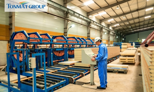 Tonmat Group đẩy mạnh cung ứng panel cách nhiệt, bảo ôn