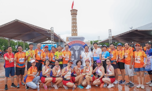 Người PVCFC vượt qua giới hạn cùng giải Đất Mũi Marathon Cà Mau 2022