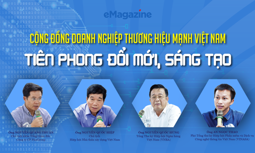 Cộng đồng doanh nghiệp Thương hiệu Mạnh Việt Nam: Tiên phong đổi mới, sáng  tạo  
