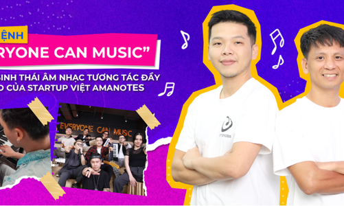 Hệ sinh thái âm nhạc tương tác đầy hoài bão của startup Việt Amanotes