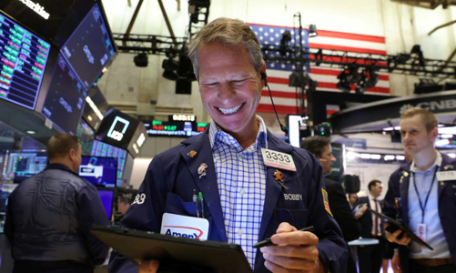 Chứng khoán Mỹ tăng bùng nổ nhờ lợi nhuận ngân hàng khả quan