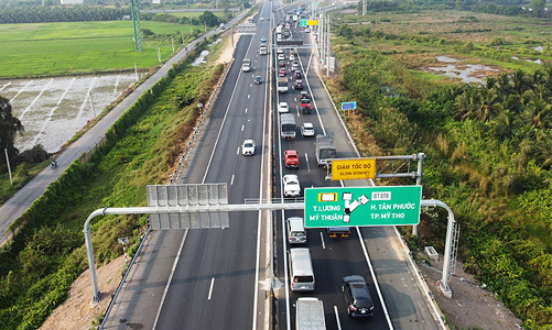 Mới xây xong đã quá tải, đề xuất làm cao tốc Trung Lương - Mỹ Thuận giai đoạn 2 bằng vốn ngân sách