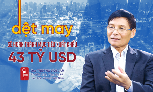 Dệt may sẽ hoàn thành mục tiêu xuất khẩu 43 tỷ USD 