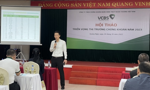 VCBS tổ chức chuỗi hội thảo khách hàng tại miền Trung