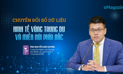 Chuyển đổi số dữ liệu kinh tế vùng Trung du và miền núi phía Bắc 