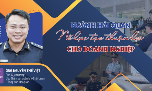 Ngành hải quan nỗ lực tạo thuận lợi cho doanh nghiệp