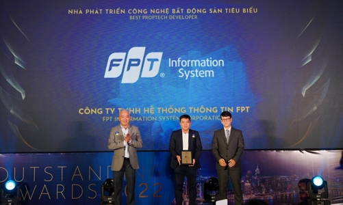 FPT IS nhận giải thưởng thứ hai về công nghệ Bất động sản trong năm 2022