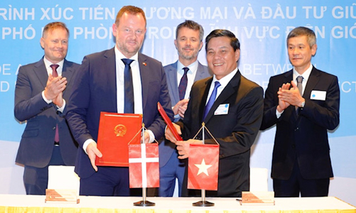 Doanh nghiệp Đan Mạch quan tâm tới các dự án điện gió tại Hải Phòng 