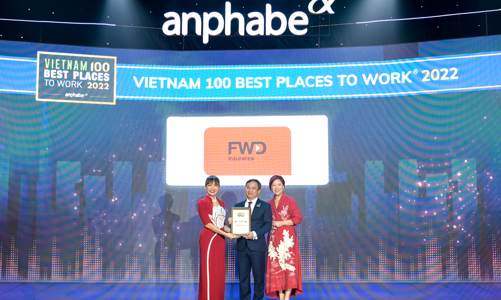 FWD liên tục được vinh danh tại nhiều giải thưởng uy tín về nhân sự trong nước và quốc tế