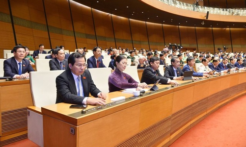 Quốc hội chốt giá khởi điểm của một biển số ô tô đưa ra đấu giá là 40 triệu đồng