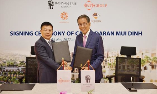Tập đoàn F.I.T hợp tác cùng Banyan Tree nâng tầm dự án du lịch nghỉ dưỡng tại Ninh Thuận