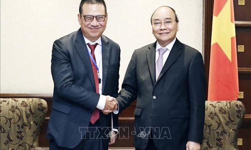 Chủ tịch nước Nguyễn Xuân Phúc tiếp lãnh đạo một số tập đoàn hàng đầu Thái Lan