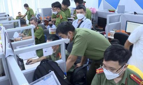 Bắt 13 đối tượng chuyên gọi điện chửi, cắt ghép hình ảnh, vu khống