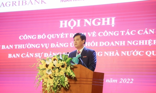 Agribank có Tổng giám đốc mới