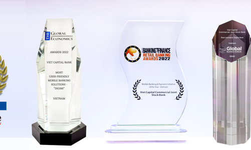 Ngân hàng Bản Việt khẳng định mình với nhiều giải thưởng uy tín kỷ niệm 30 năm thành lập