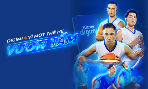 Sự kết hợp mới giữa Digimi và bóng rổ - Vì một thế hệ vươn tầm 