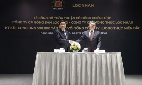 Thành viên mới của Lộc Trời cam kết cung ứng 500.000 tấn gạo cho VinaFood1