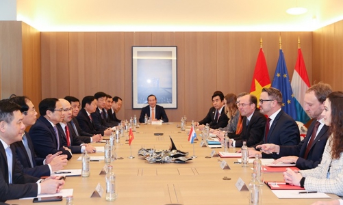 Thủ tướng đề nghị Luxembourg hỗ trợ Việt Nam xây dựng trung tâm tài chính quốc tế ở TP.HCM